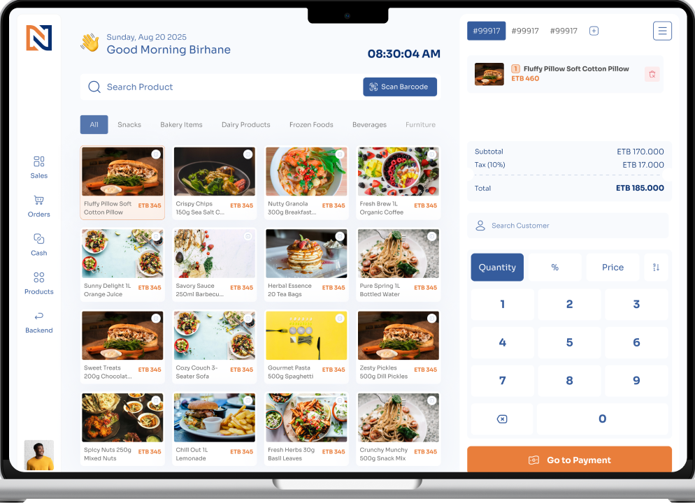 POS Mockup
